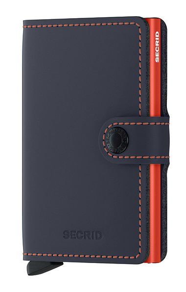 Secrid Matte Leather Mini Wallet