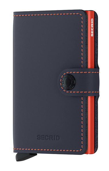 Secrid Matte Leather Mini Wallet