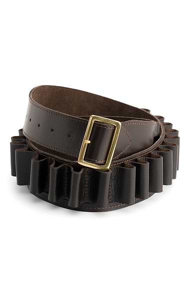 House of Bruar Leather Cartridge Belt