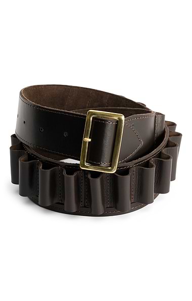 House of Bruar Leather Cartridge Belt