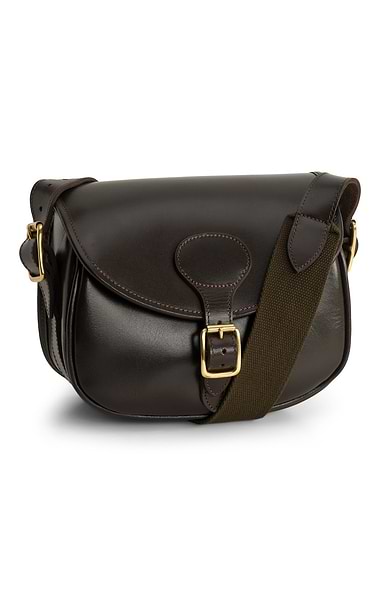 House of Bruar Leather Cartridge Bag