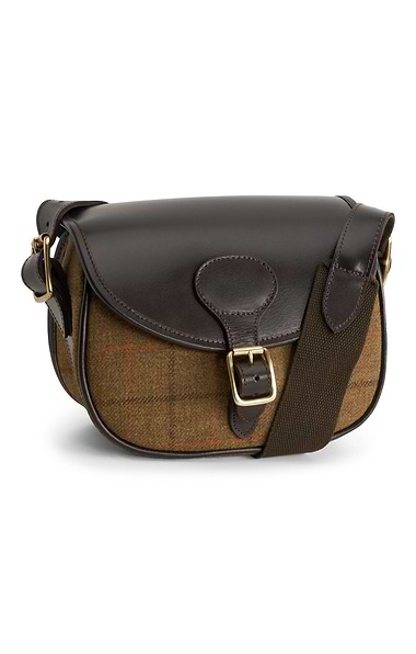 House Of Bruar Tweed Cartridge Bag
