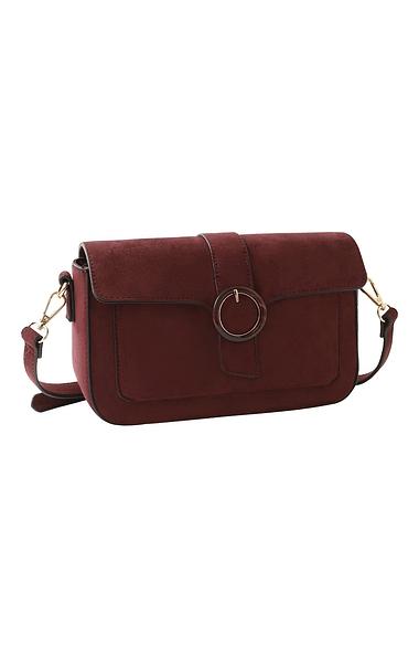 Ladies Marco Tozzi Faux Suede Ring Bag