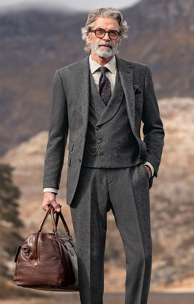 Men's Francis Leather Holdall