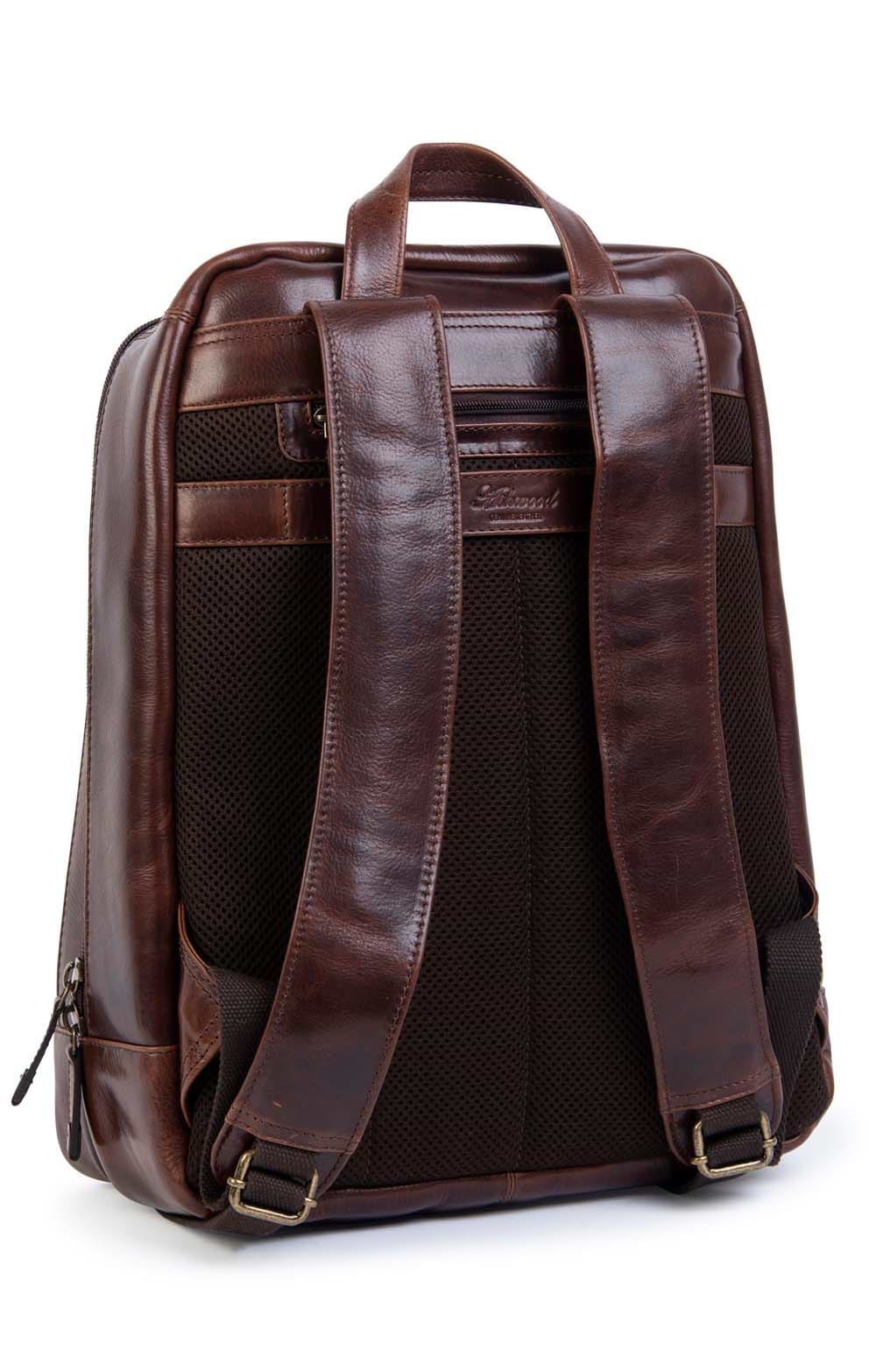 ashwood leather backpack 52235 Conkca London Black Francisca Croc Print Leather Backpack with