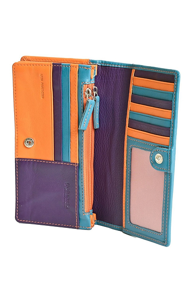 Ladies Two Tone Wallet