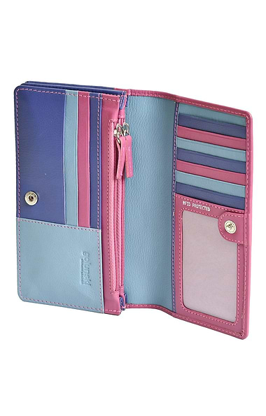 Ladies Two Tone Wallet