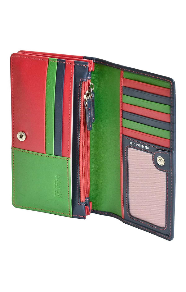 Ladies Two Tone Wallet