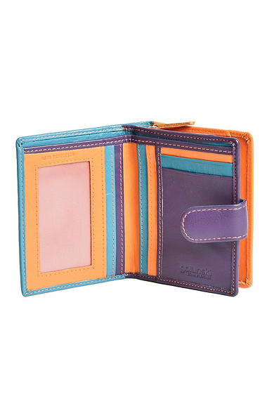 Ladies Two Tone Clip Purse