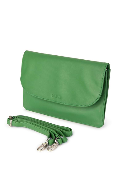 Saddler of Scotland Scallop Flapover Cross Body Bag