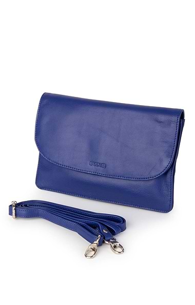 Saddler of Scotland Scallop Flapover Cross Body Bag