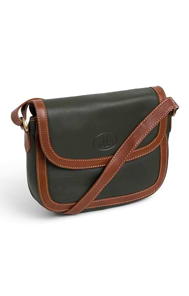 Ladies Rounded Half Flap Bag