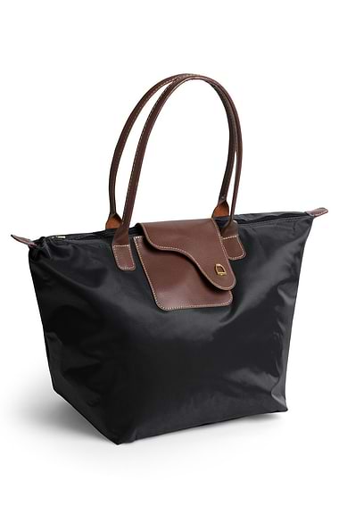 Ladies Large Foldable Nylon Tote Bag