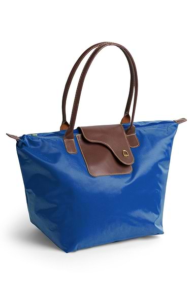 Ladies Large Foldable Nylon Tote Bag
