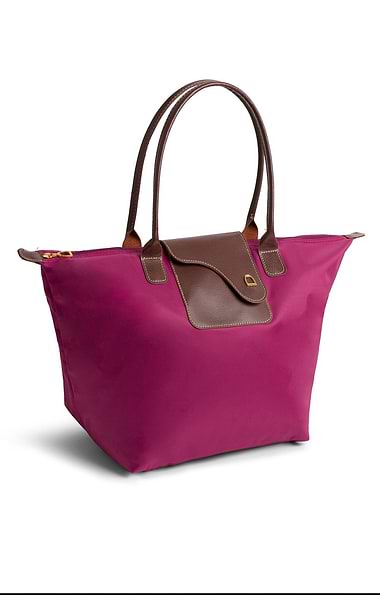 Ladies Large Foldable Nylon Tote Bag