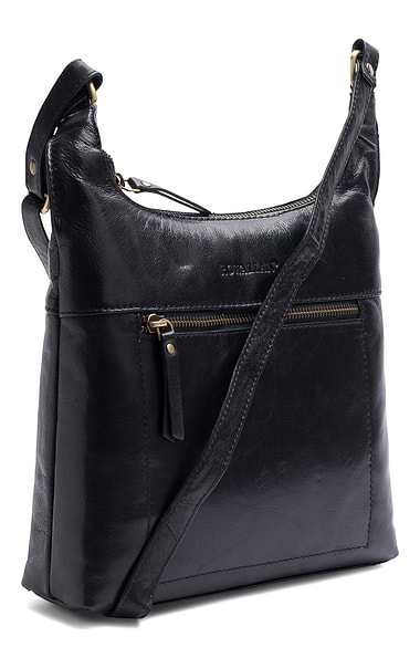 Ladies Zip-Front Saddle Bag