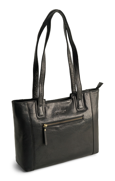 Ladies Leather Shopper