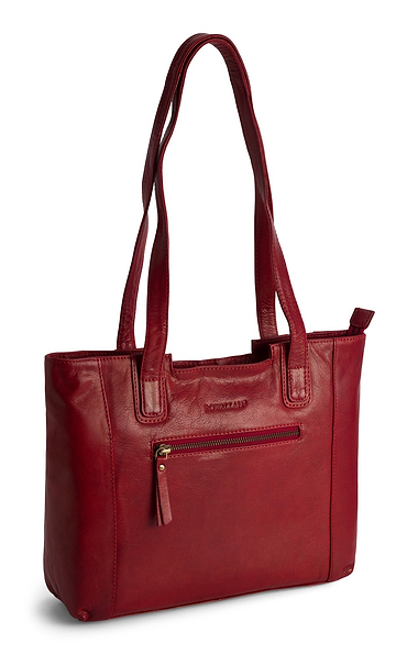 Ladies Leather Shopper