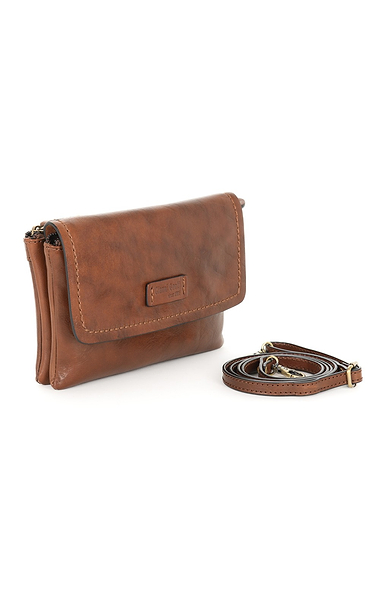 Ladies Gianni Conti Small Flap-Over Bag