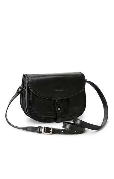 Ladies Gianni Conti Classic Saddle Bag