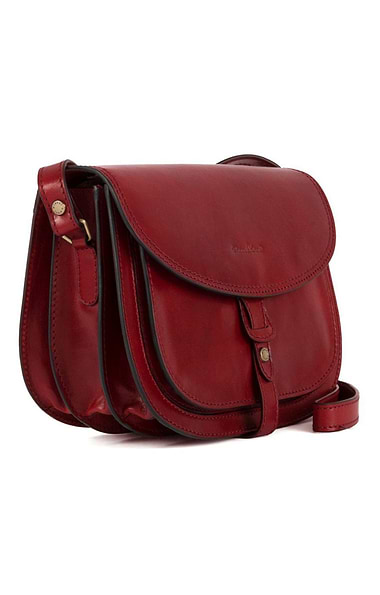 Ladies Gianni Conti Classic Saddle Bag