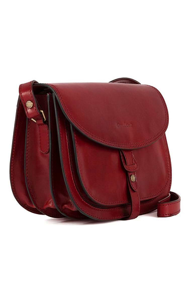 Ladies Gianni Conti Classic Saddle Bag