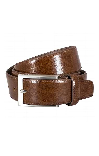 Men's Plain Leather Belt