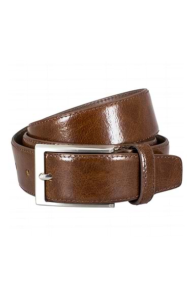Men's Plain Leather Belt