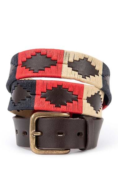 Men's Handmade Pioneros Argentinian Polo Belt