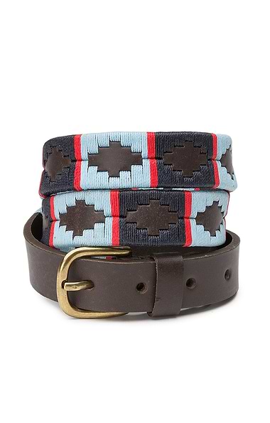 Ladies Pioneros Narrow Brown Polo Belt