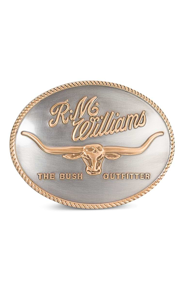 R.M. Williams Logo Buckle