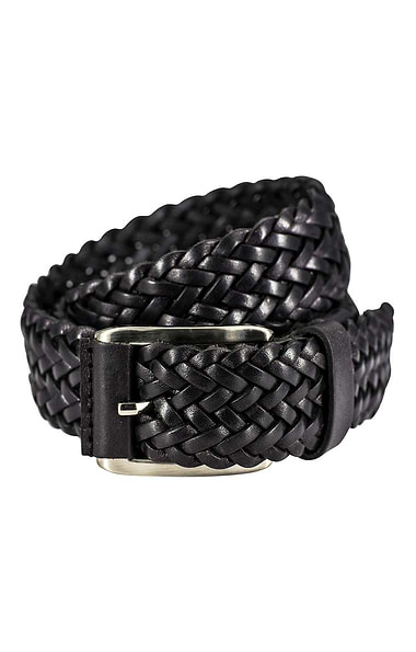 Men's Plaited Leather Belt