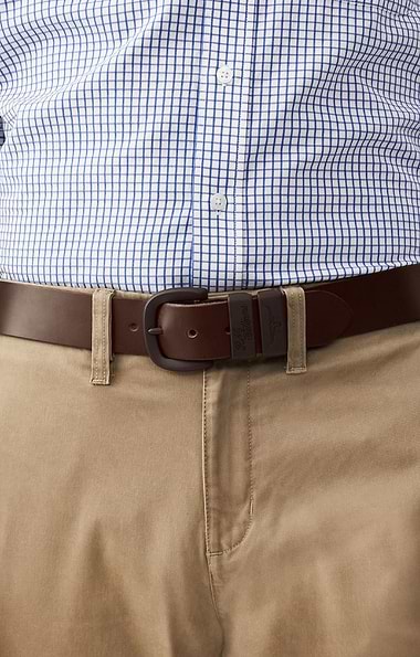Men's R.M. Williams Drover Leather Belt