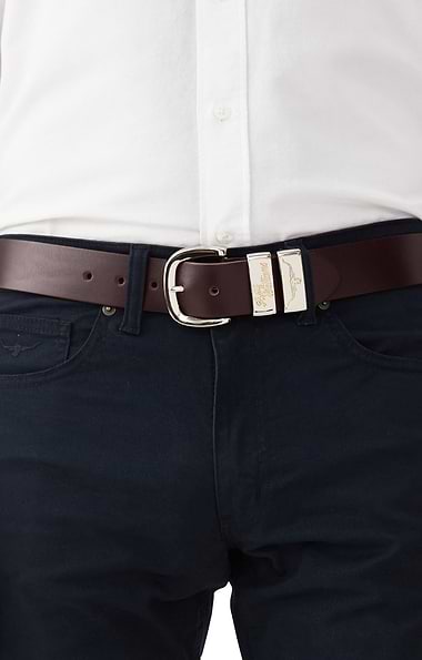 Men's R.M. Williams Drover Belt