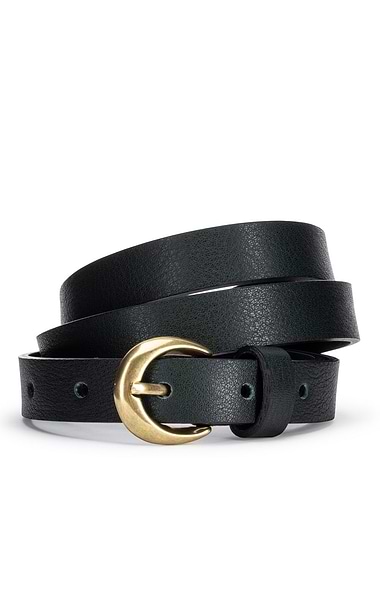Ladies 2cm Leather Belt