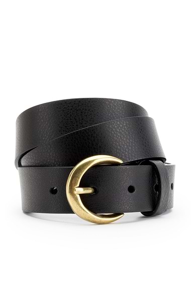 Ladies 3cm Leather Belt