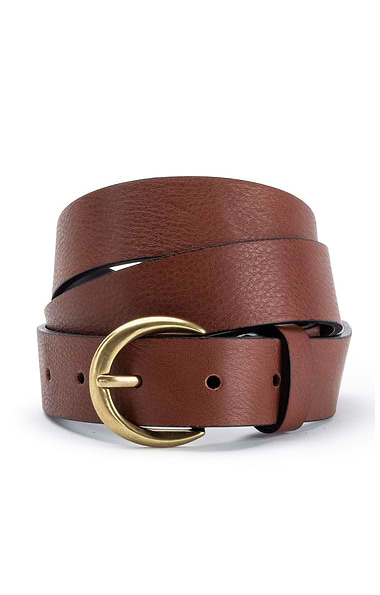 Ladies 3cm Leather Belt