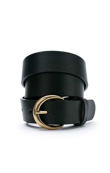 Ladies 3cm Leather Belt