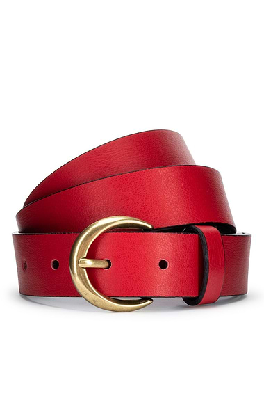 Ladies 3cm Leather Belt