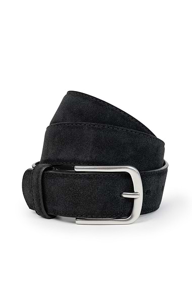 Men's  Suede Stitched Belt