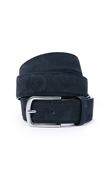 Men's  Suede Stitched Belt