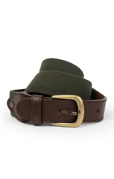 Men's  Elastic Plain Belt
