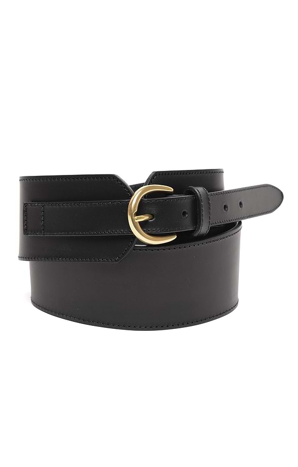 Ladies Wide Rounded Belt