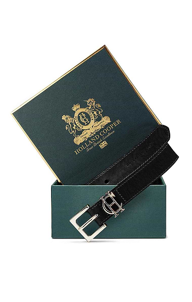 Ladies Holland Cooper Slim Logo Belt