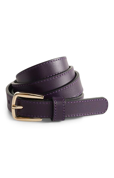Ladies House Of Bruar 2cm Leather Belt