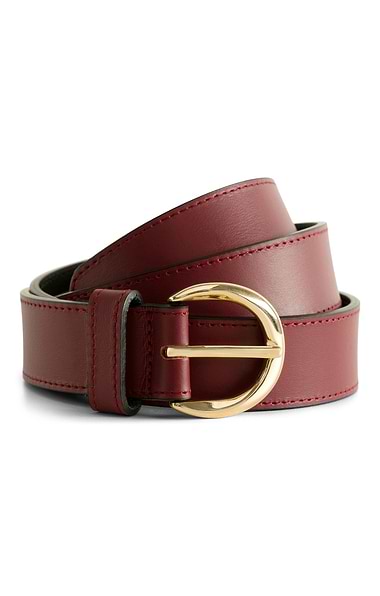 Ladies House of Bruar 3cm Leather Belt