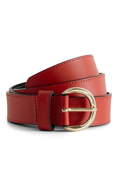 Ladies House of Bruar 3cm Leather Belt