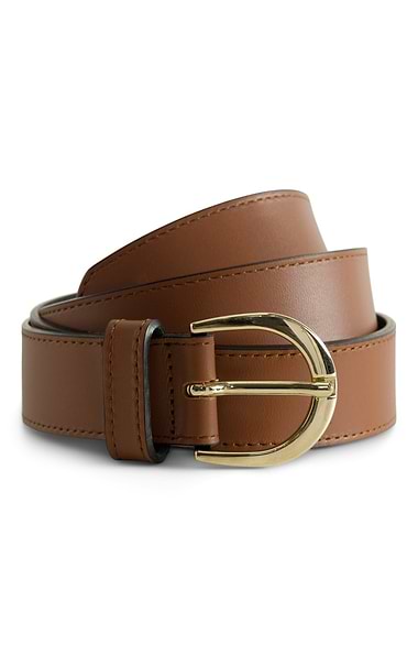 Ladies House of Bruar 3cm Leather Belt