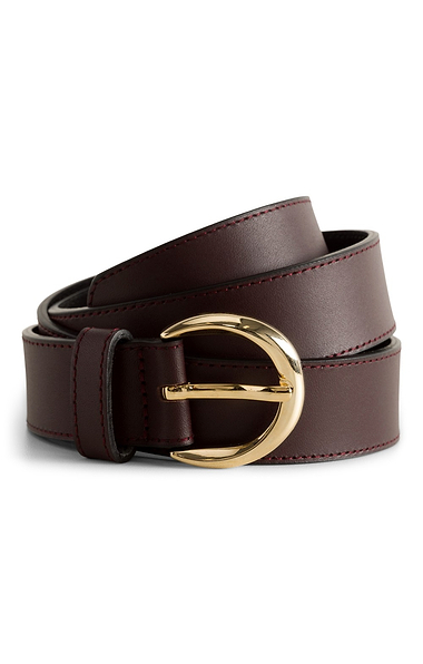 Ladies House of Bruar 3cm Leather Belt