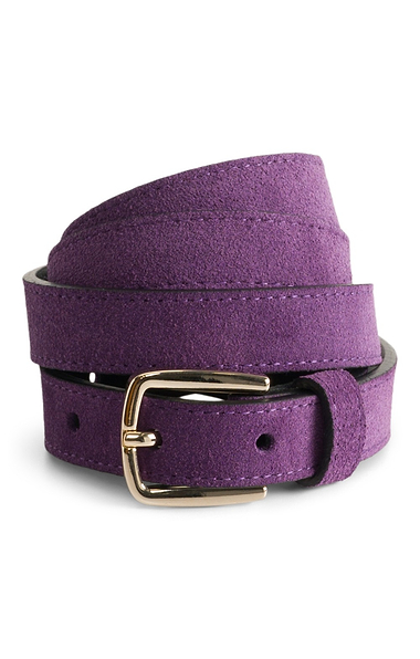 Ladies House Of Bruar 2cm Suede Belt